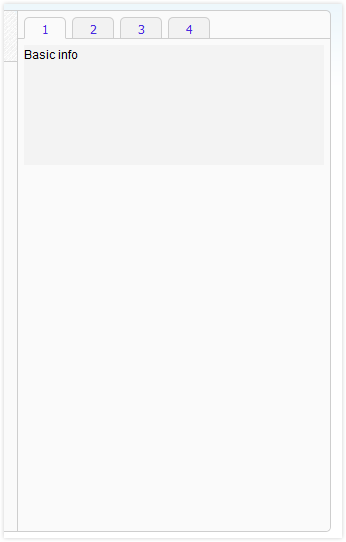 Board widget tabs